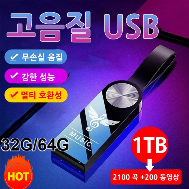 차량용 고음질 USB 무손실 음질 강한 성능 멀티 호환성, USBPP 가방