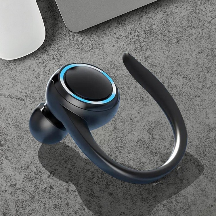 sudio [2023신제품]귀걸이형 블루투스이어폰 무선 이어폰 이어셋 오른쪽형, 블랙