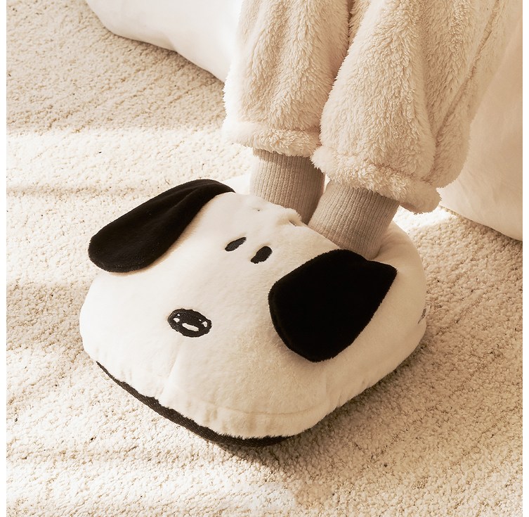 룸디 스누피 풋워머 마사저 USB 온열 발난로, 화이트, RD08