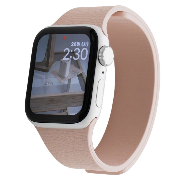 누아트 애플워치 마그네틱 실리콘 스트랩