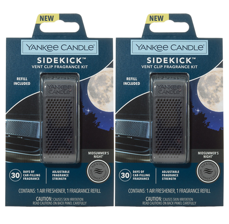 양키캔들 사이드킥 컬렉션 벤트클립 차량용 방향제
