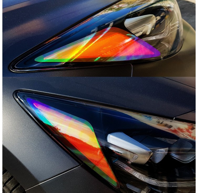 AM 더뉴그랜저 전용 카멜레온 리플렉터 필름 스티커