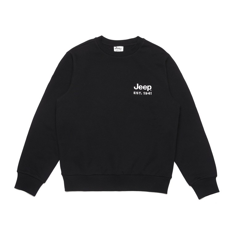 지프 23FW EST1941 스몰로고 맨투맨 JO6TSU852