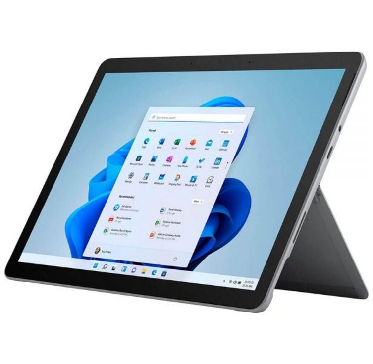Microsoft Surface Go 3  10.5인치 터치스크린 인텔 ® Pentium Gold 4GB 메모리 64GB eMMC 장치 전용 플래티넘최신 모델