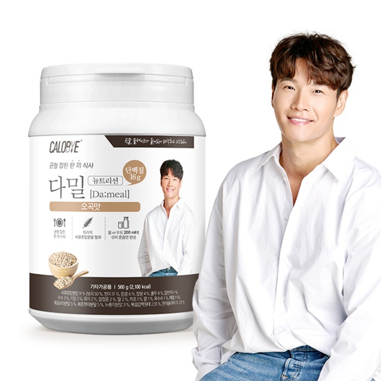 칼로바이 다밀 뉴트리션 단백질쉐이크 오곡맛 칼로바이 다밀 뉴트리션 단백질쉐이크 오곡맛