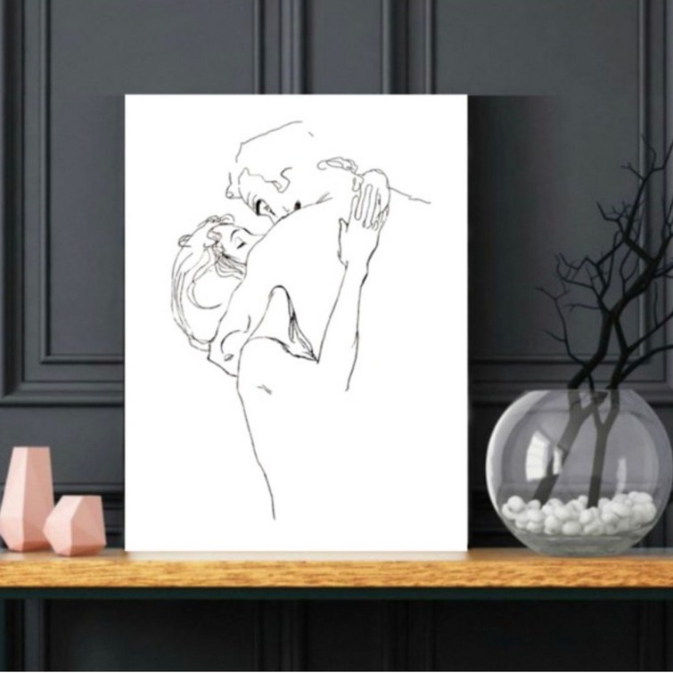 아트버프 유화 수작업  연인 구스타프 클림트 그림 액자 거실 인테리어 핸드메이드 집들이 친구 생일 크리스마스 연말 새해 선물