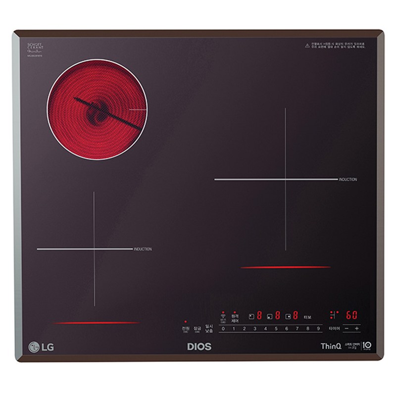 LG 디오스 하이브리드 빌트인 미라듀어 글라스 방문설치, BEY3MST 1