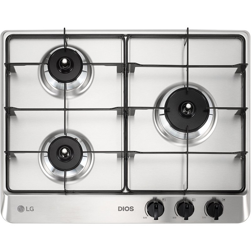 LG전자 디오스 빌트인 가스레인지 3구 방문설치, HK631ACN, LNG