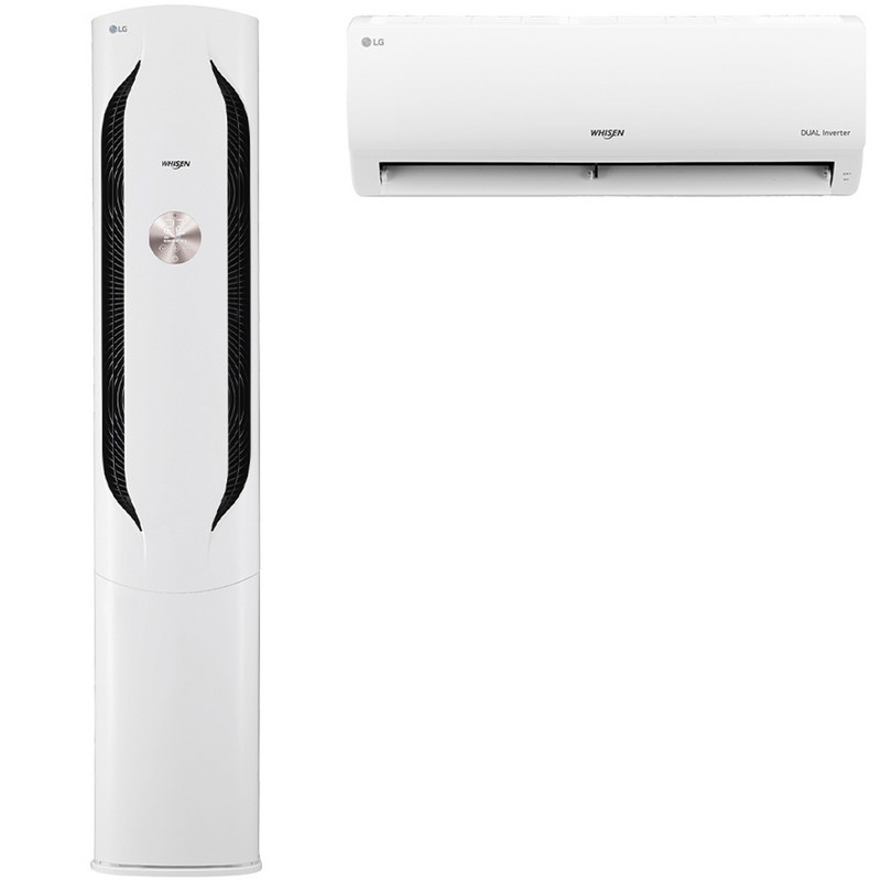 LG전자 인버터 58.5㎡(17.7평) + 18.7㎡(5.7평) 휘센 위너 2in1 에어컨 매립배관형 FQ18VBWWM2M 방문설치 1