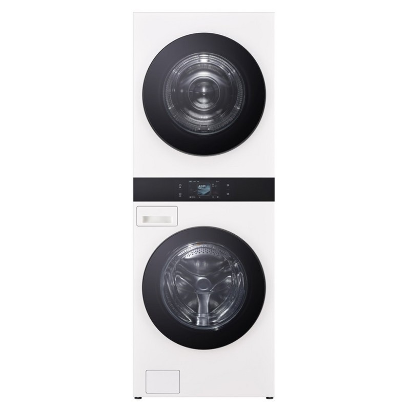 LG전자 트롬 AI 오브제컬렉션 워시타워 세탁기 FA25IJF + 건조기 RA25IJF 25kg + 25kg 방문설치, WA2525IIHF, 네이처에센스화이트 1