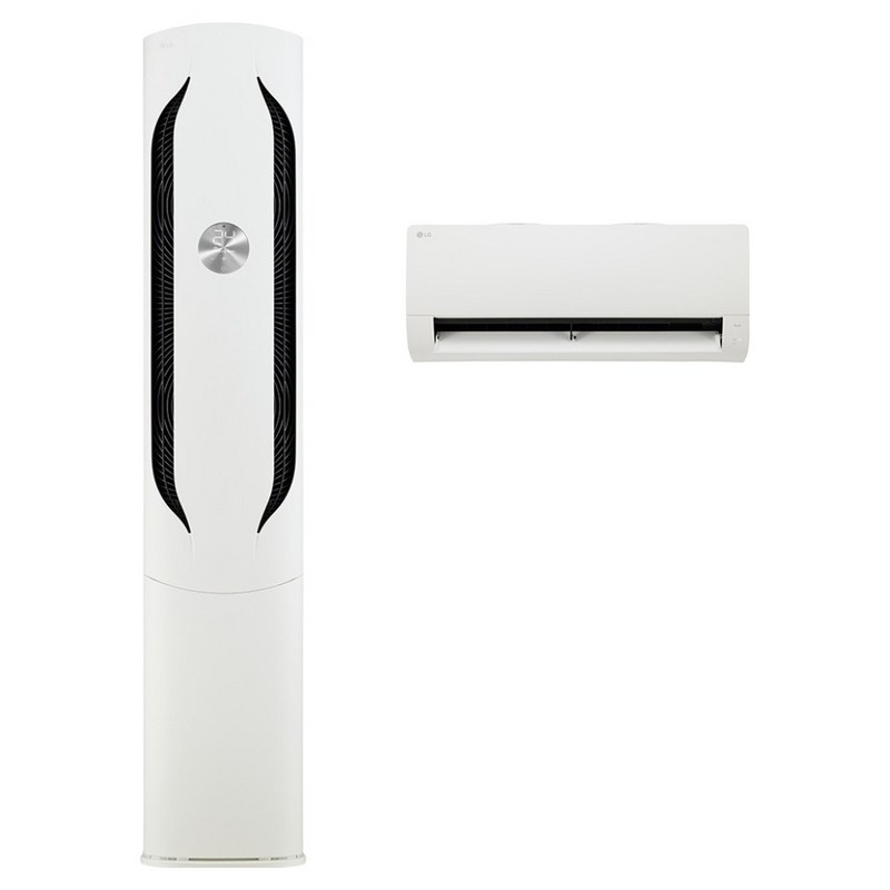 LG전자 인버터 65.9㎡ + 18.7㎡ 휘센 오브제컬렉션 위너 2 in 1 멀티형 에어컨 방문설치, FQ20VDWHM2M, 매립배관형 1