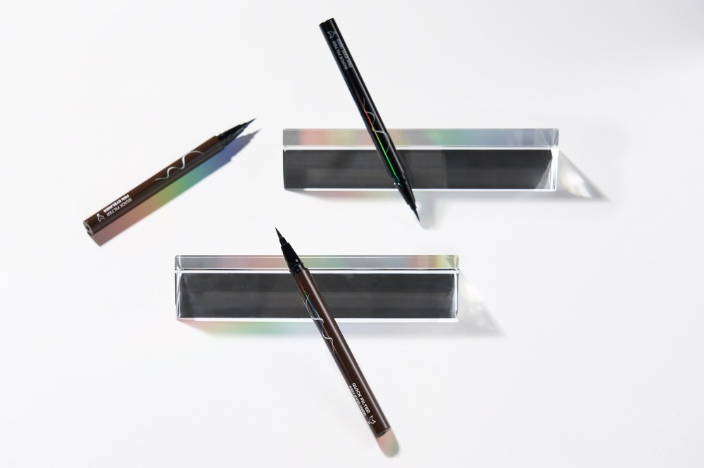 여우화장대 워터프루프 퀵필터 펜 아이라이너 0.5g, P1 블랙프레소, 2개 - thumb image