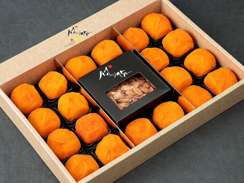 설감 프리미엄 왕 반건시 혼합 선물세트 4호 (냉동), 1.2kg, 1세트 - thumb image