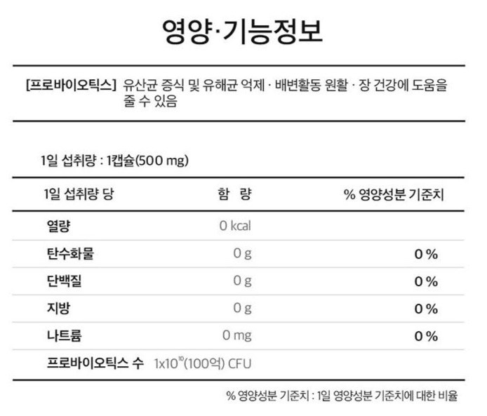 뉴트리디데이 다이렉트 100억 유산균 프로바이오틱스 30g, 60정, 1개 - thumb image