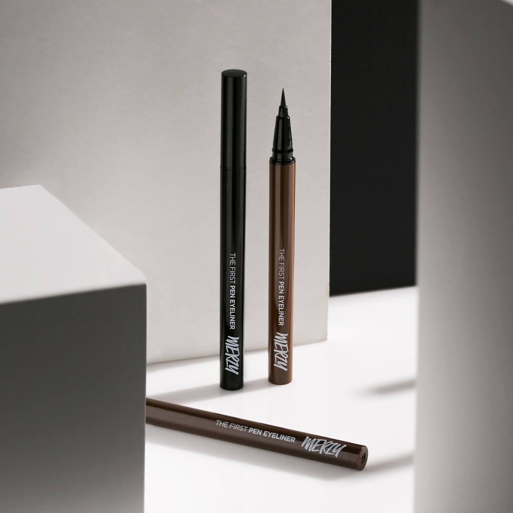 머지 더 퍼스트 펜 아이라이너 0.5g, 브라우니, 2개 - thumb image