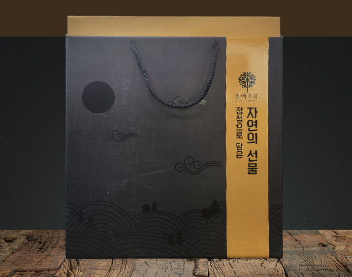 몸애조화 흑화고 천연분말 버섯 혼합 선물세트, 1세트 - thumb image