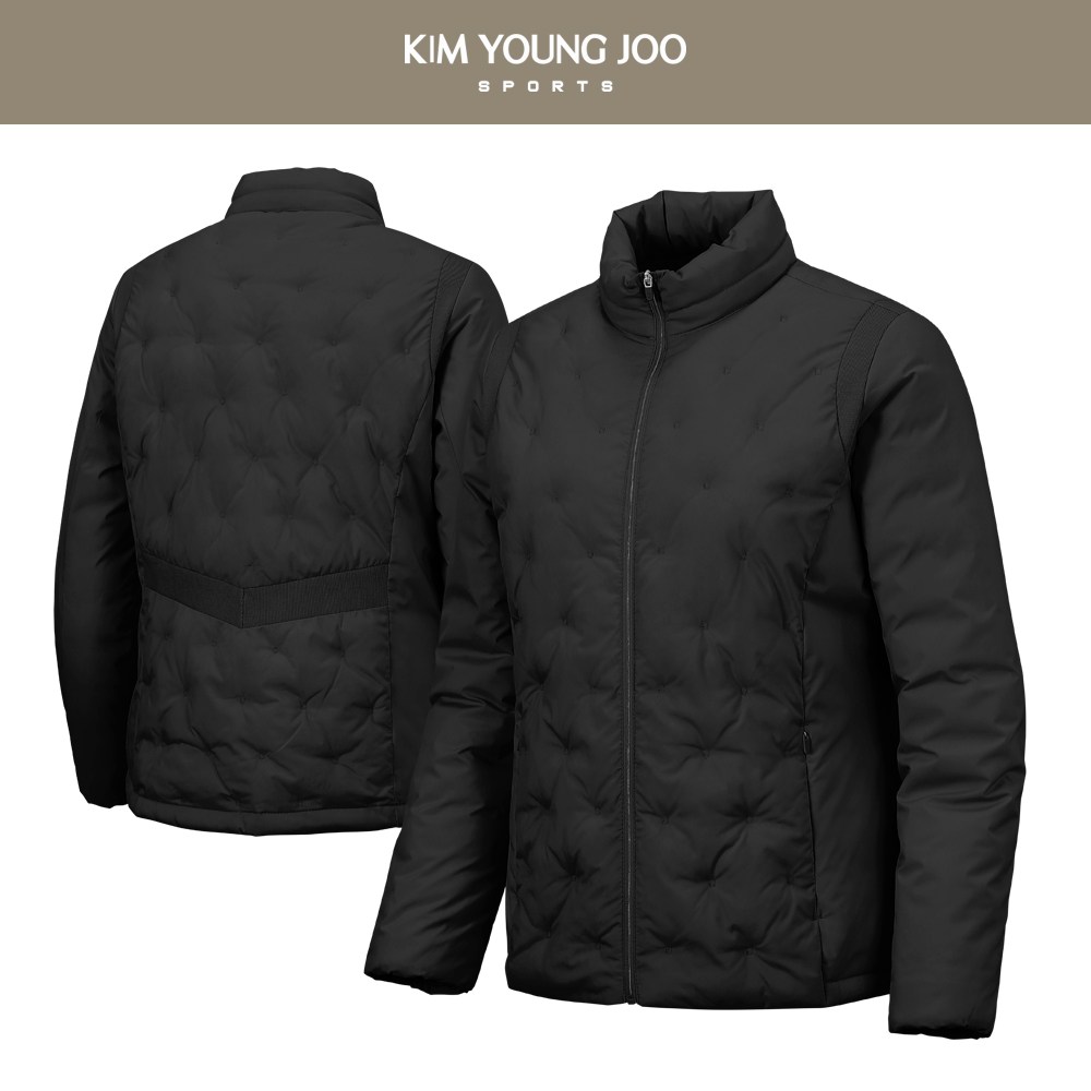 [가을겨울용]김영주스포츠 여성 웰론 경량 패딩 점퍼 WJ200 - thumb image