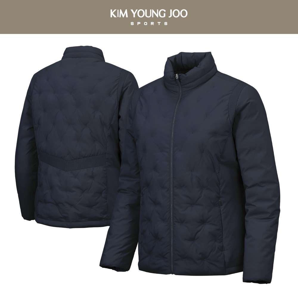 [가을겨울용]김영주스포츠 여성 웰론 경량 패딩 점퍼 WJ200 - thumb image