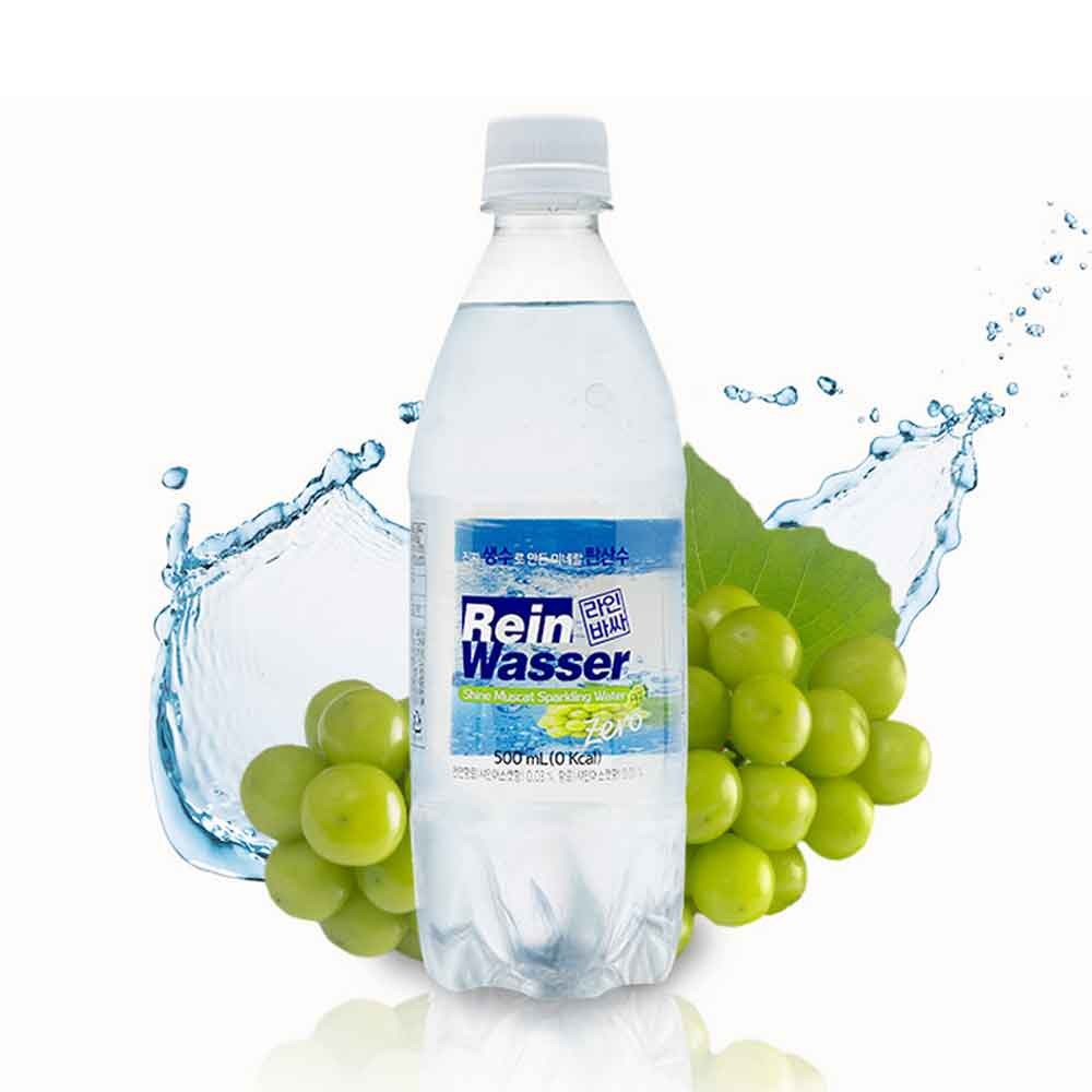라인바싸 탄산수 PET 500ml 샤인머스캣 20입+파인애플 20입, 단품 - thumb image