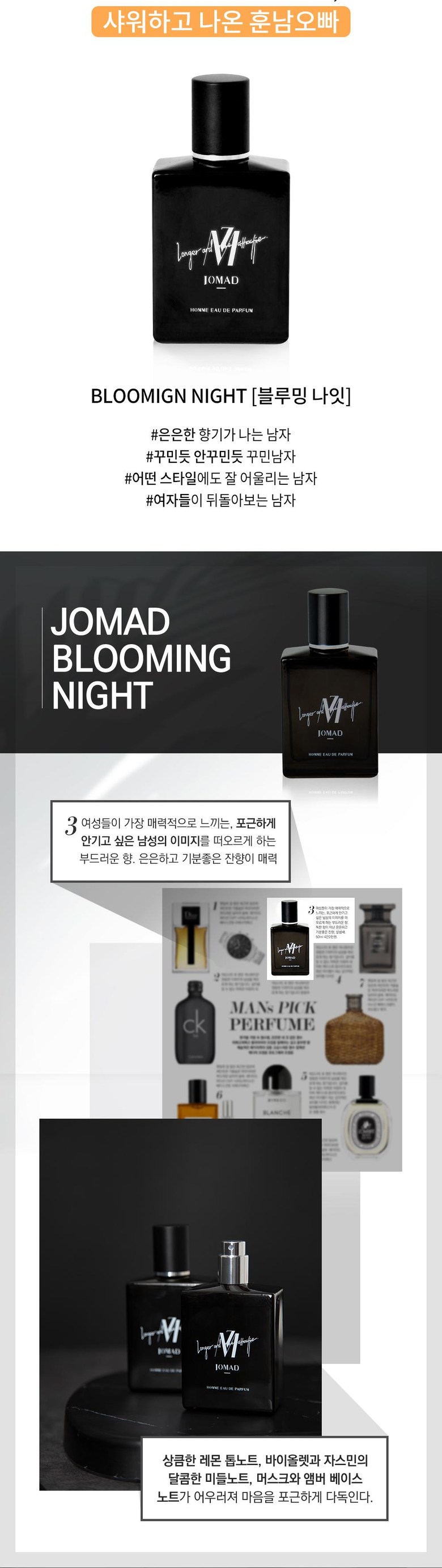 Jomad homme outlet eau de parfum